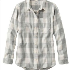LL Bean flannel shirt